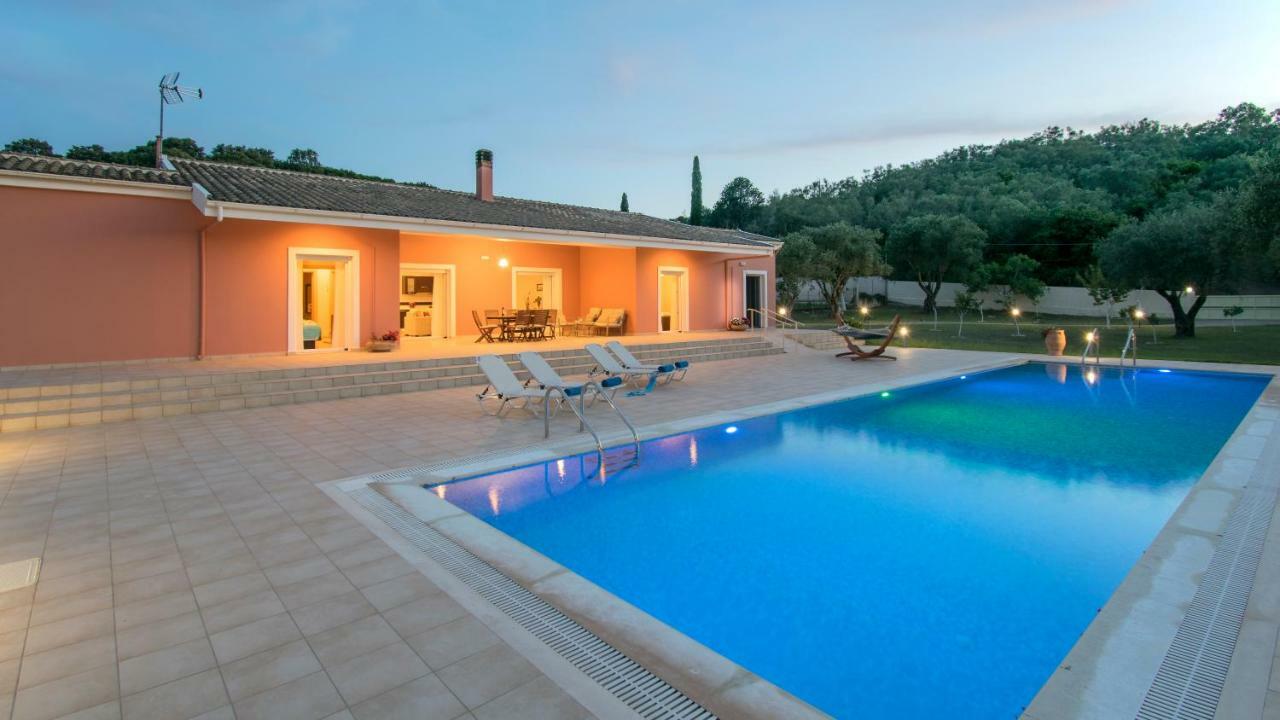 Corfu Erimitis Villa Agios Stefanos  Luaran gambar